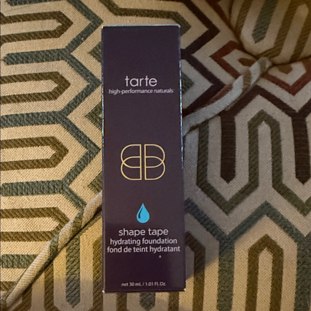 tarte Shape Tape Hydrating Foundation - Purple & Gold Accents